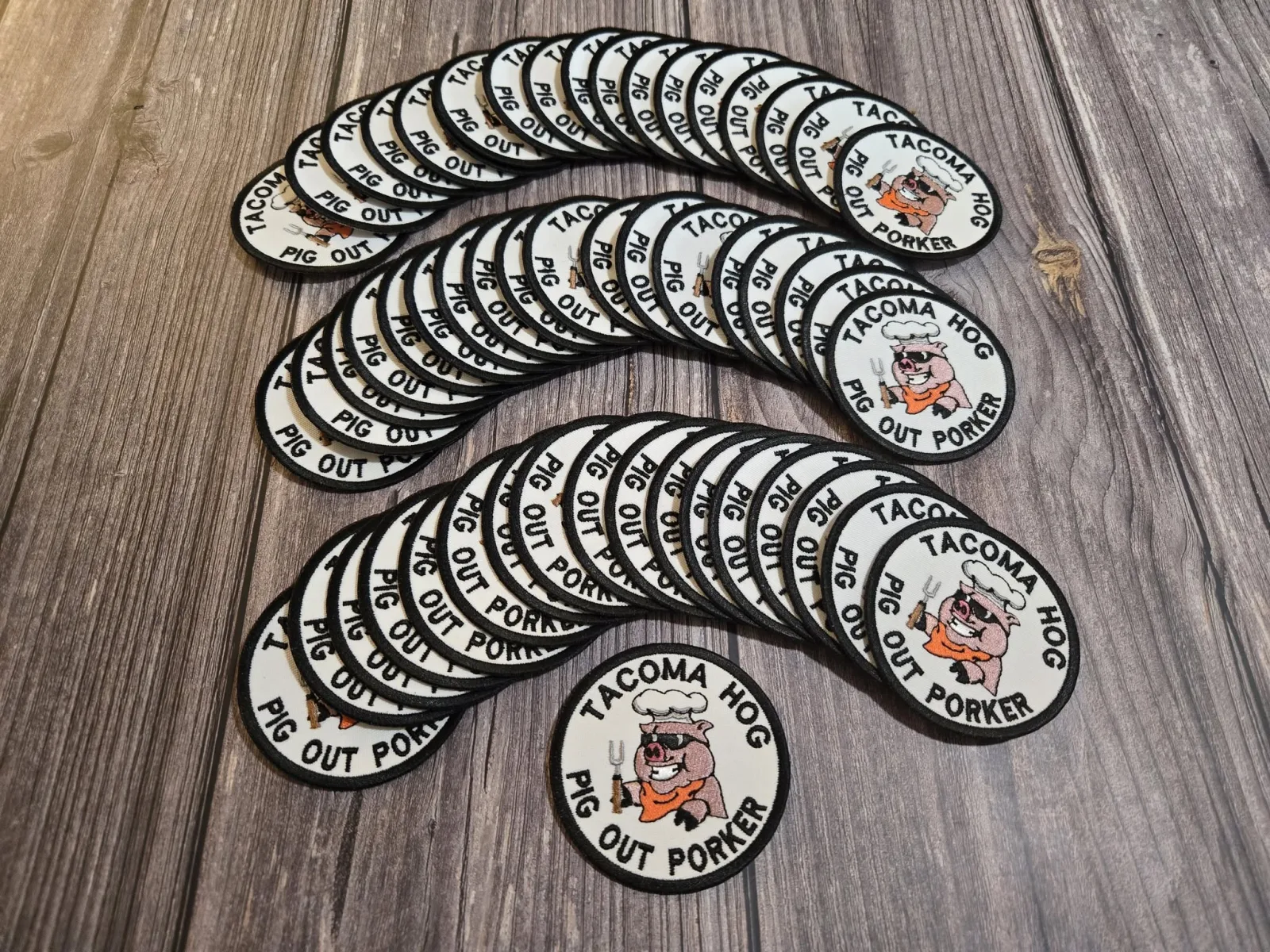 Pig Out Porker patches